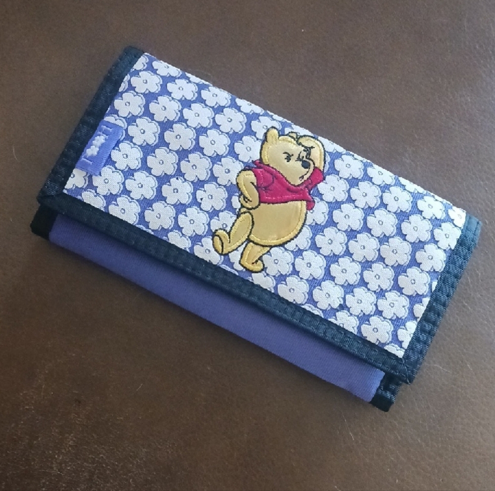 Disney Winnie the Pooh Floral Wallet - Purple and Yellow